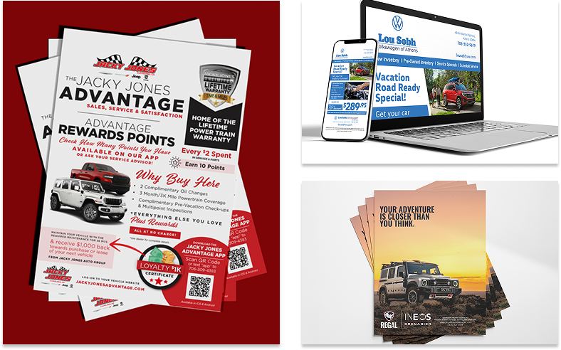 Conquest portfolio — campaign work samples